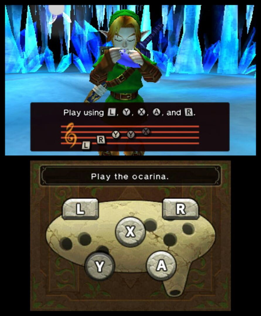 The Legend of Zelda: Ocarina of Time 3D screenshot 1