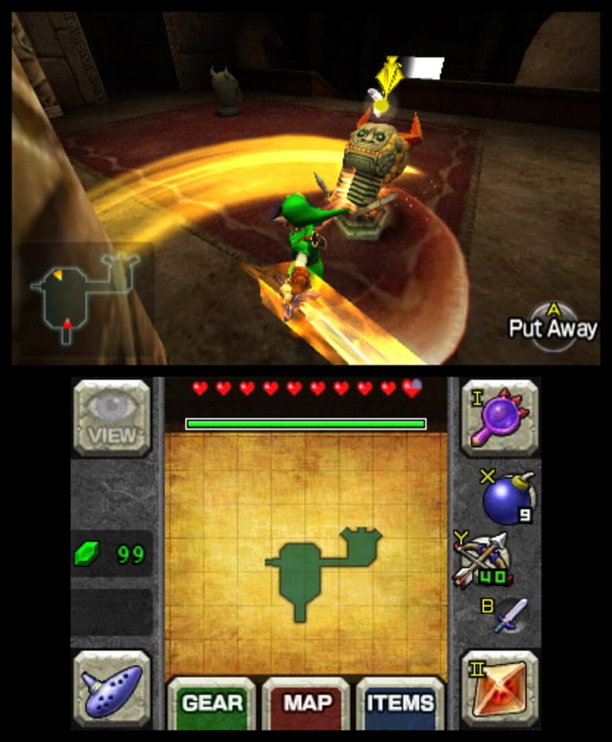 The Legend of Zelda: Ocarina of Time 3D screenshot 2