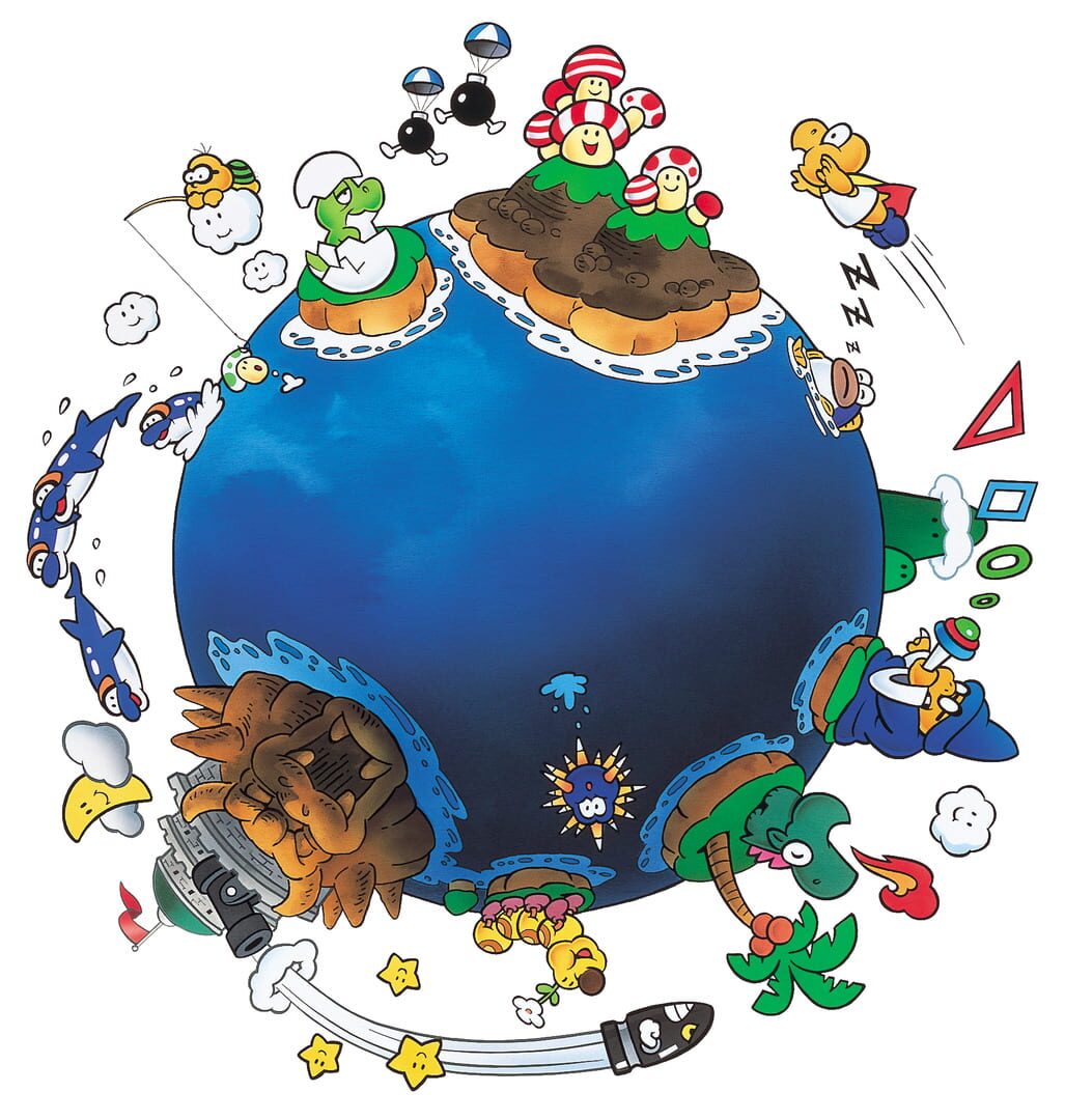 Super Mario World artwork 8