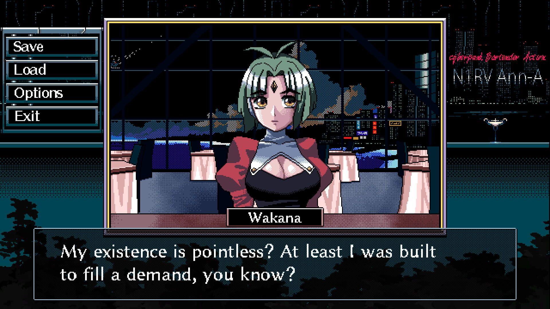 N1RV Ann-A: Cyberpunk Bartender Action screenshot 2
