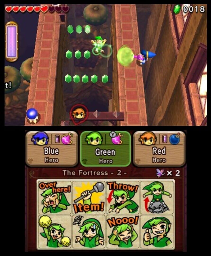 The Legend of Zelda: Tri Force Heroes screenshot 2
