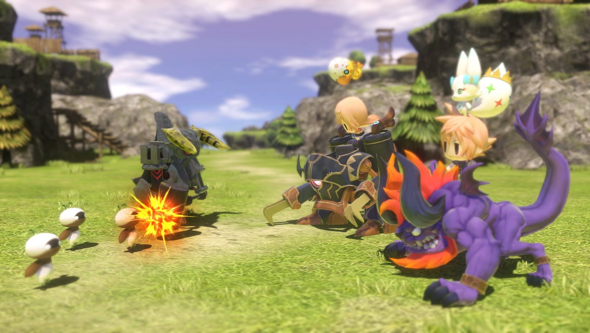 World of Final Fantasy screenshot 2