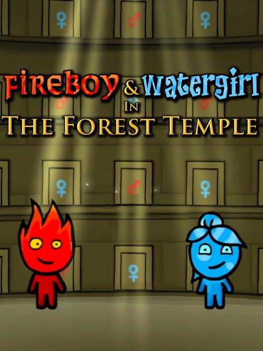 Fireboy and Watergirl in the Forest Temple cover