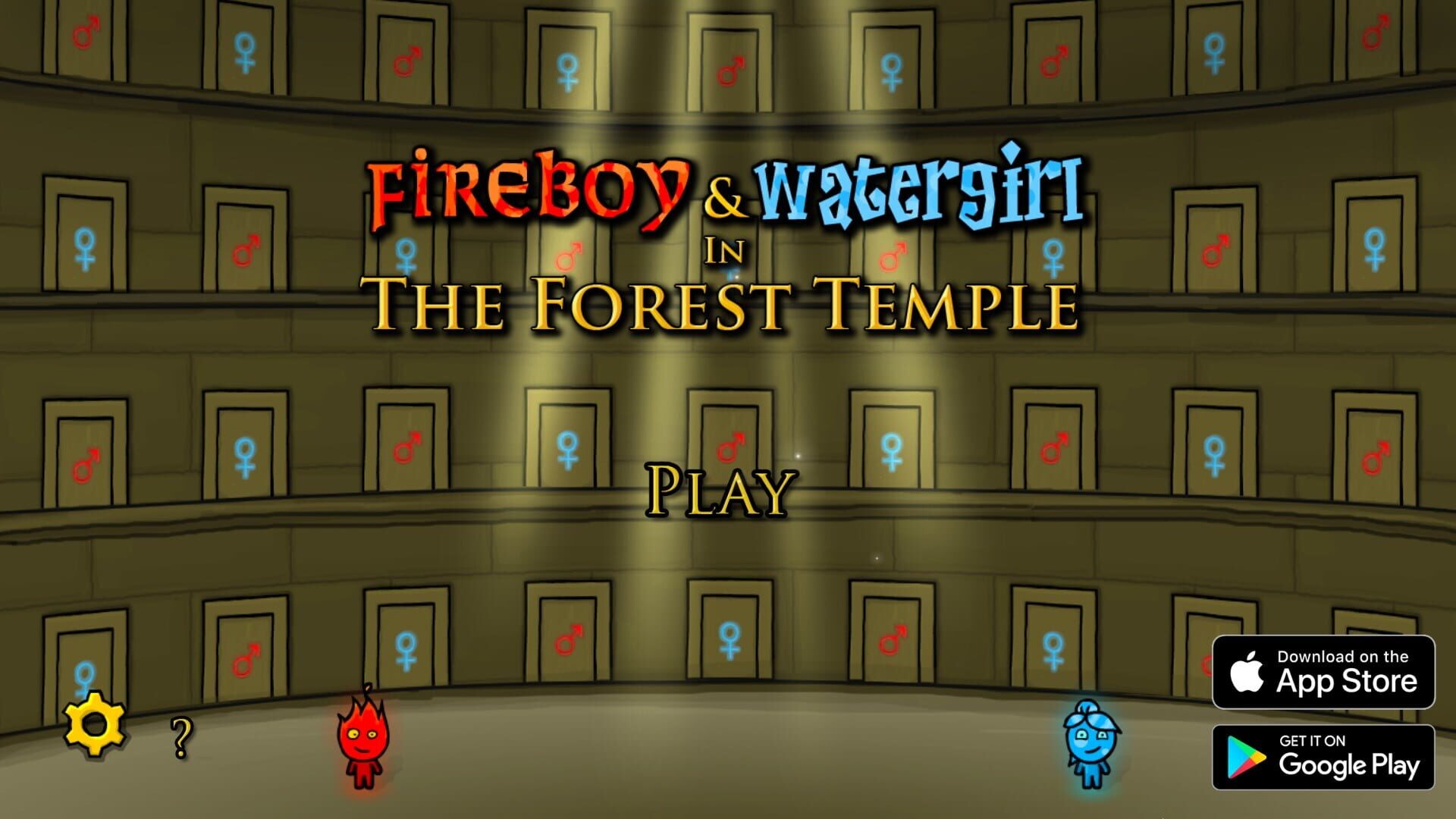 Fireboy and Watergirl in the Forest Temple screenshot 2