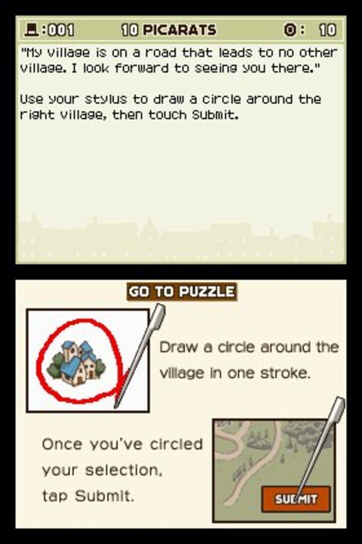 Professor Layton and the Curious Village screenshot 9