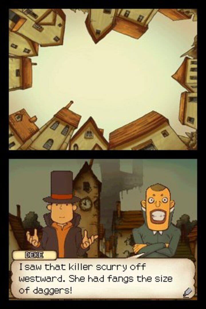 Professor Layton and the Curious Village screenshot 4