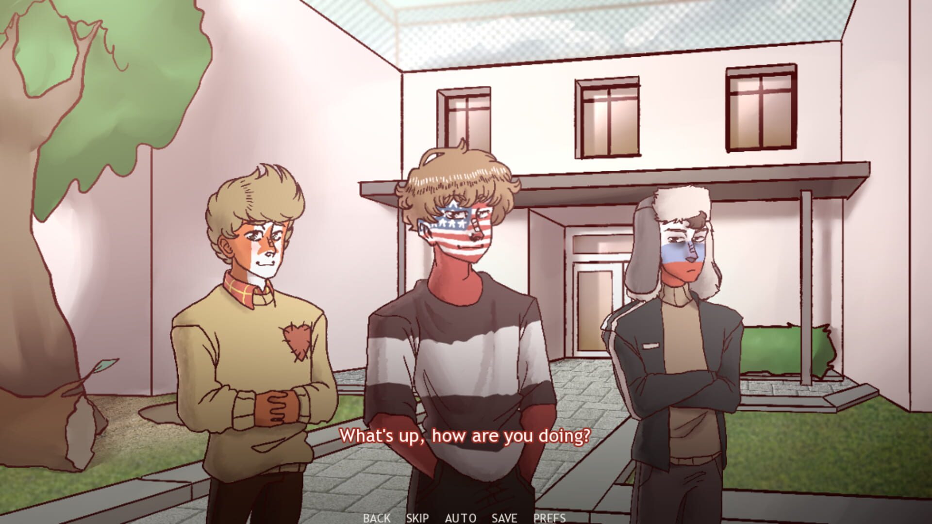 Countryhumans: Dating Sim screenshot 4
