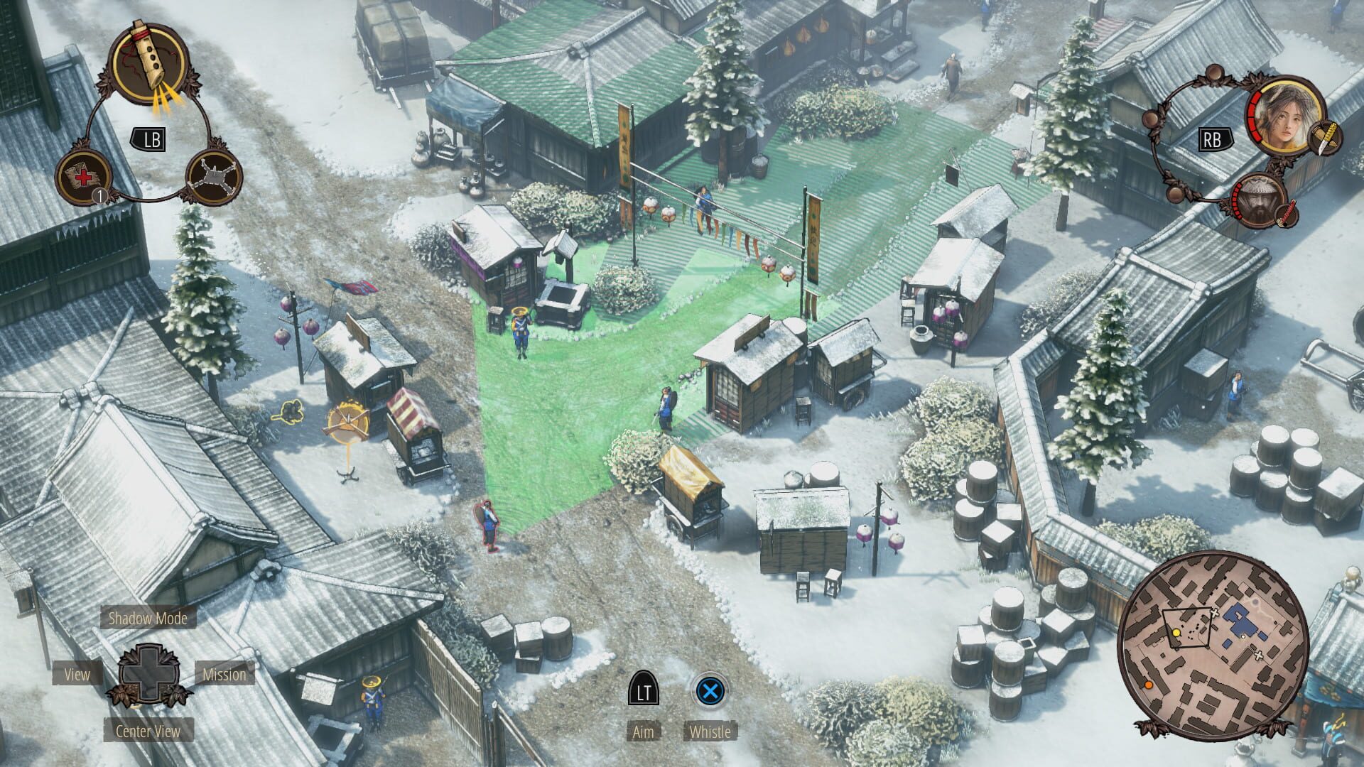 Shadow Tactics: Blades of the Shogun screenshot 9