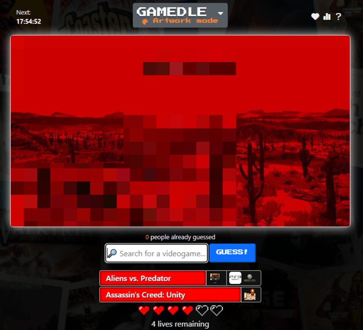 Gamedle screenshot 2