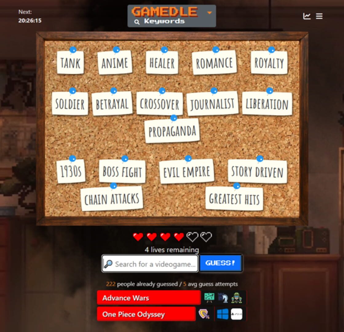 Gamedle screenshot 5
