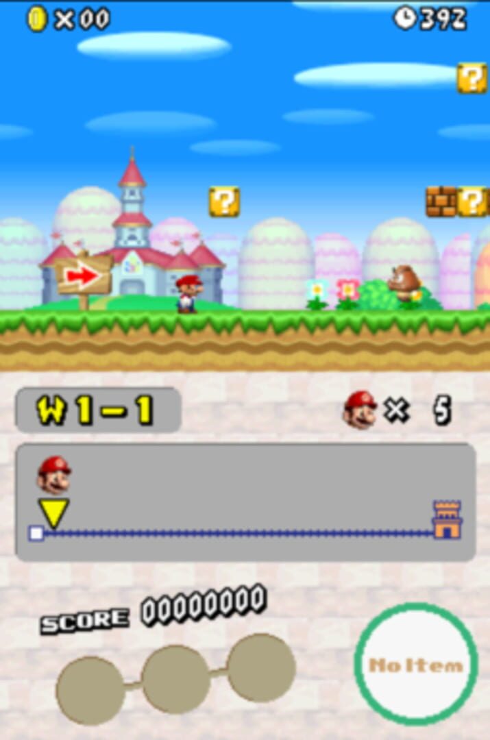 New Super Mario Bros. Wii DS screenshot 1