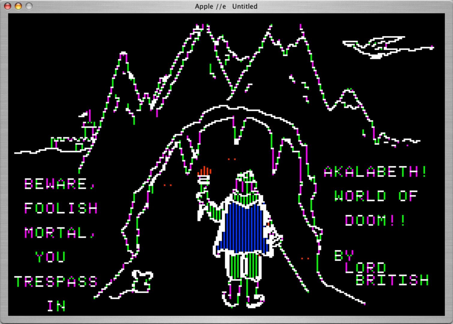 Akalabeth: World of Doom screenshot 1