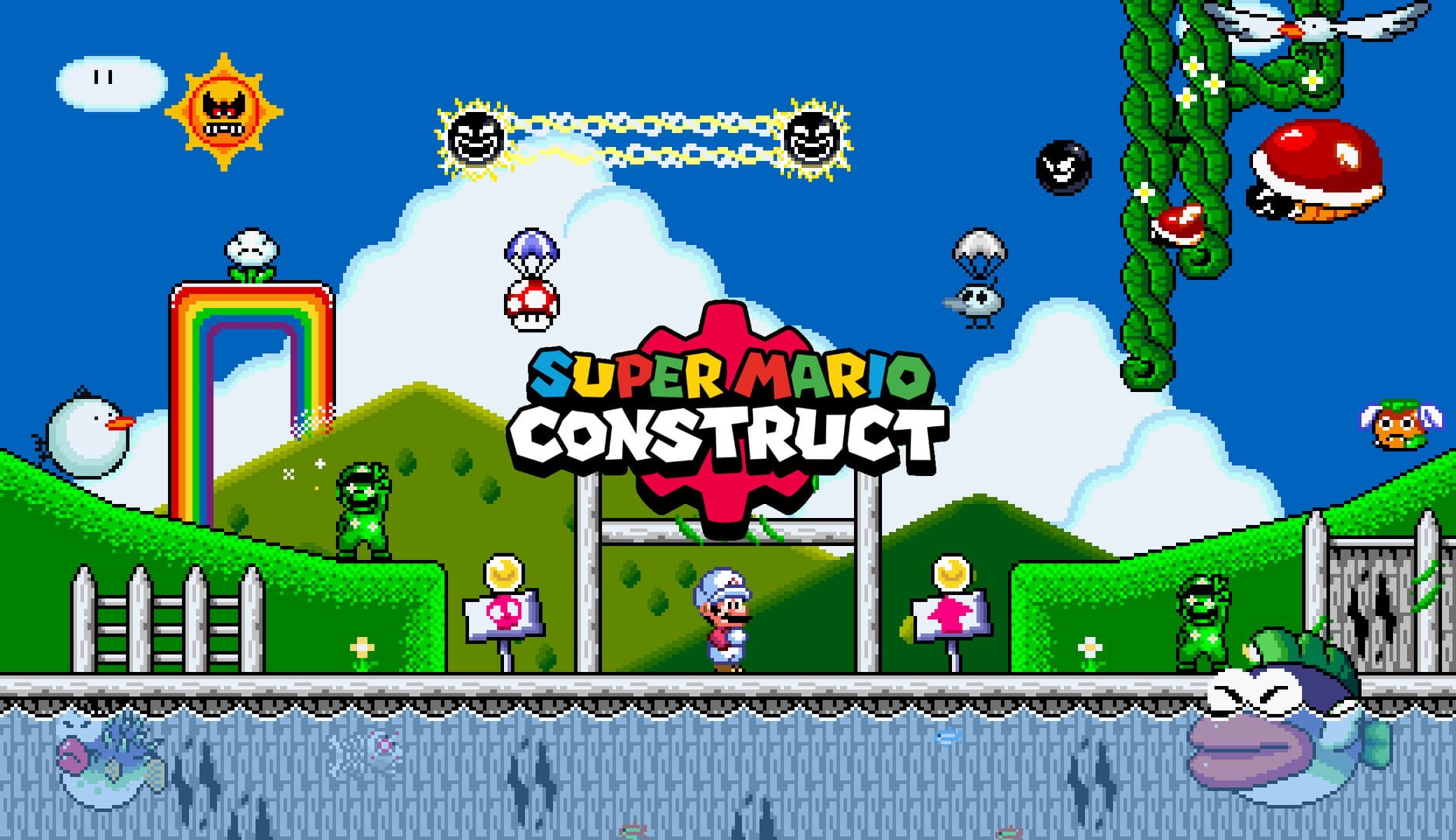 Super Mario Construct artwork 9