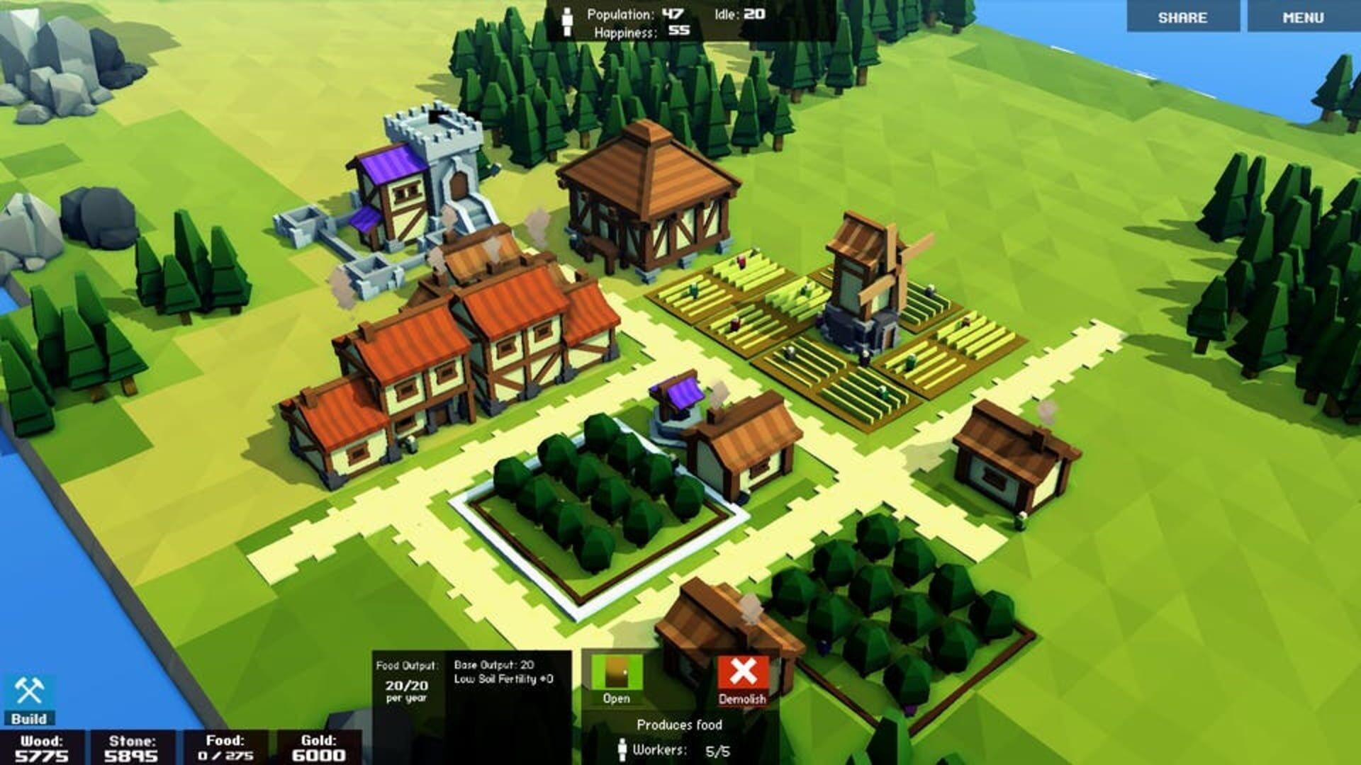 Kingdoms and Castles screenshot 3