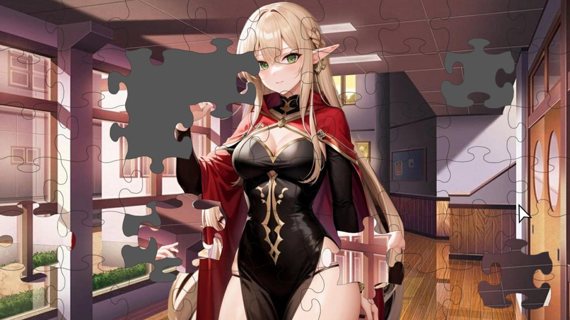 Anime Sexy Girl Puzzle: Hentai Game History Adventure screenshot 2