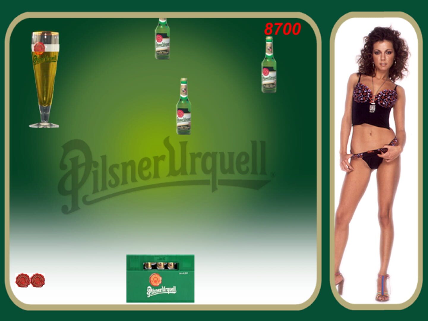 Pilsner Urquell: Undress Me!!! screenshot 2
