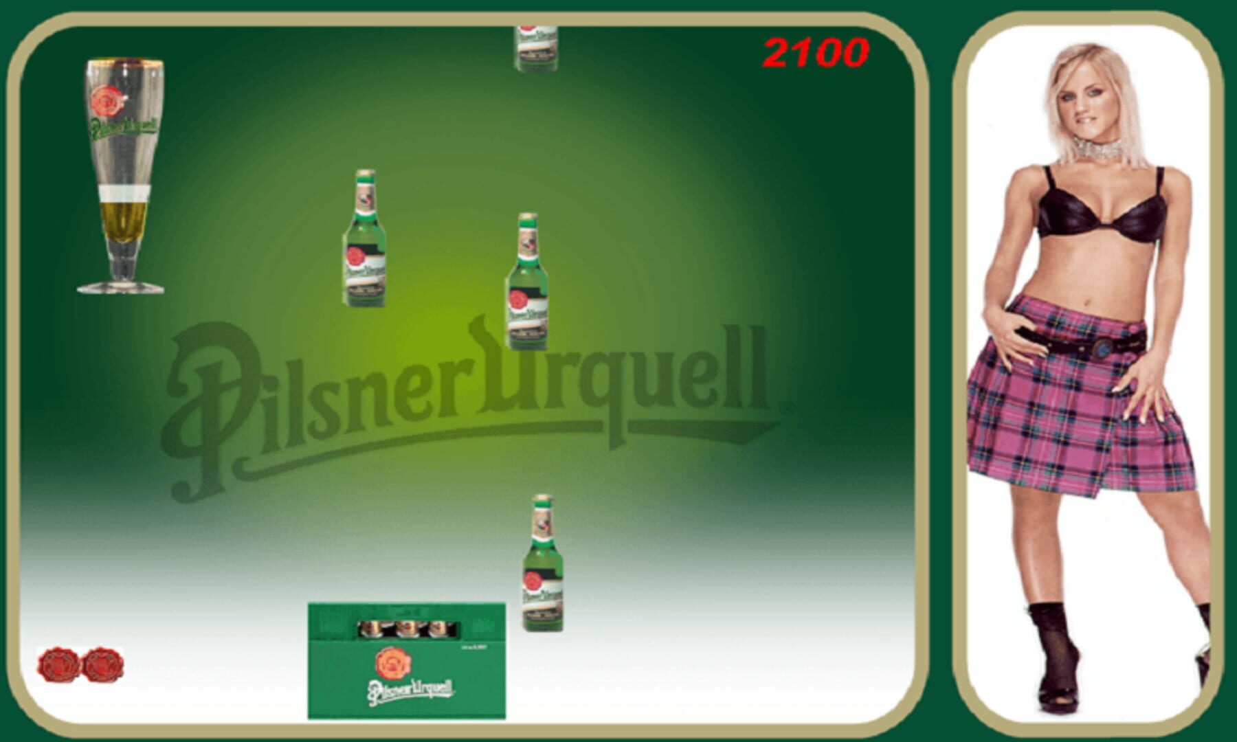 Pilsner Urquell: Undress Me!!! screenshot 3