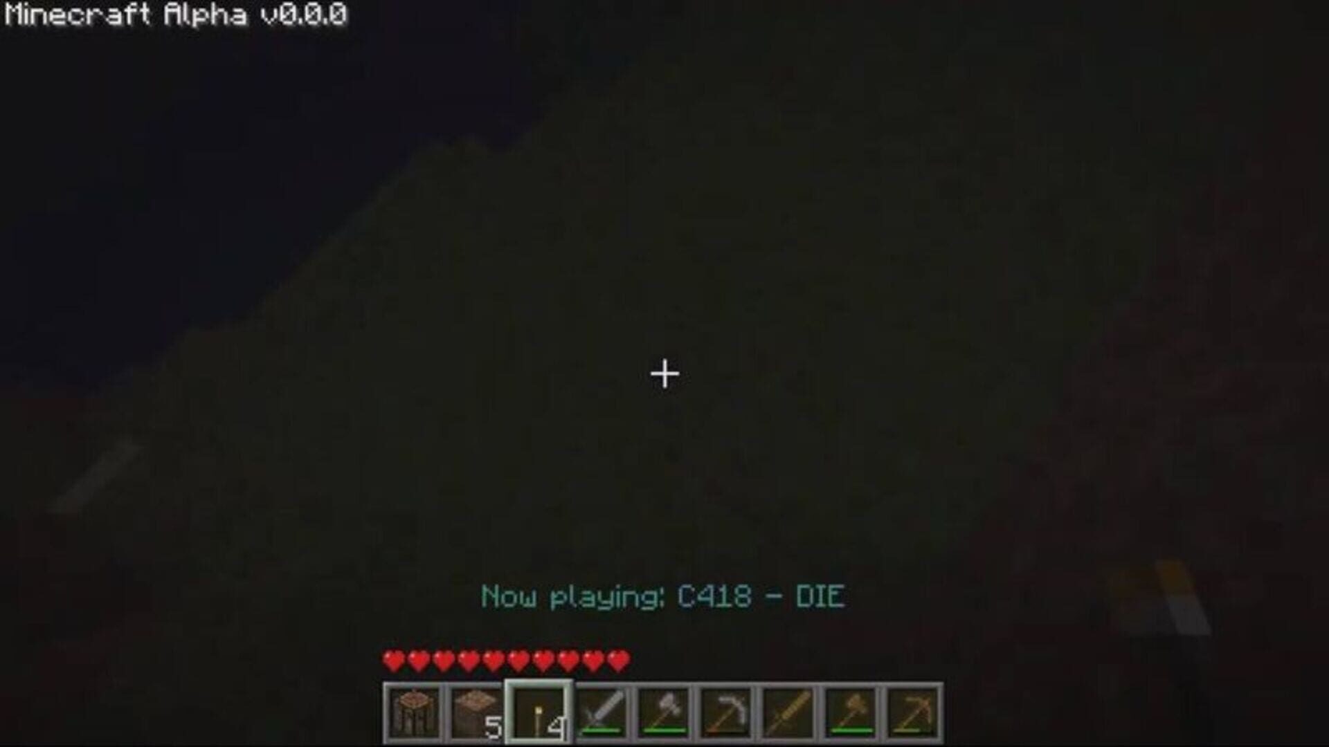 Minecraft Alpha 0.0.0 screenshot 3