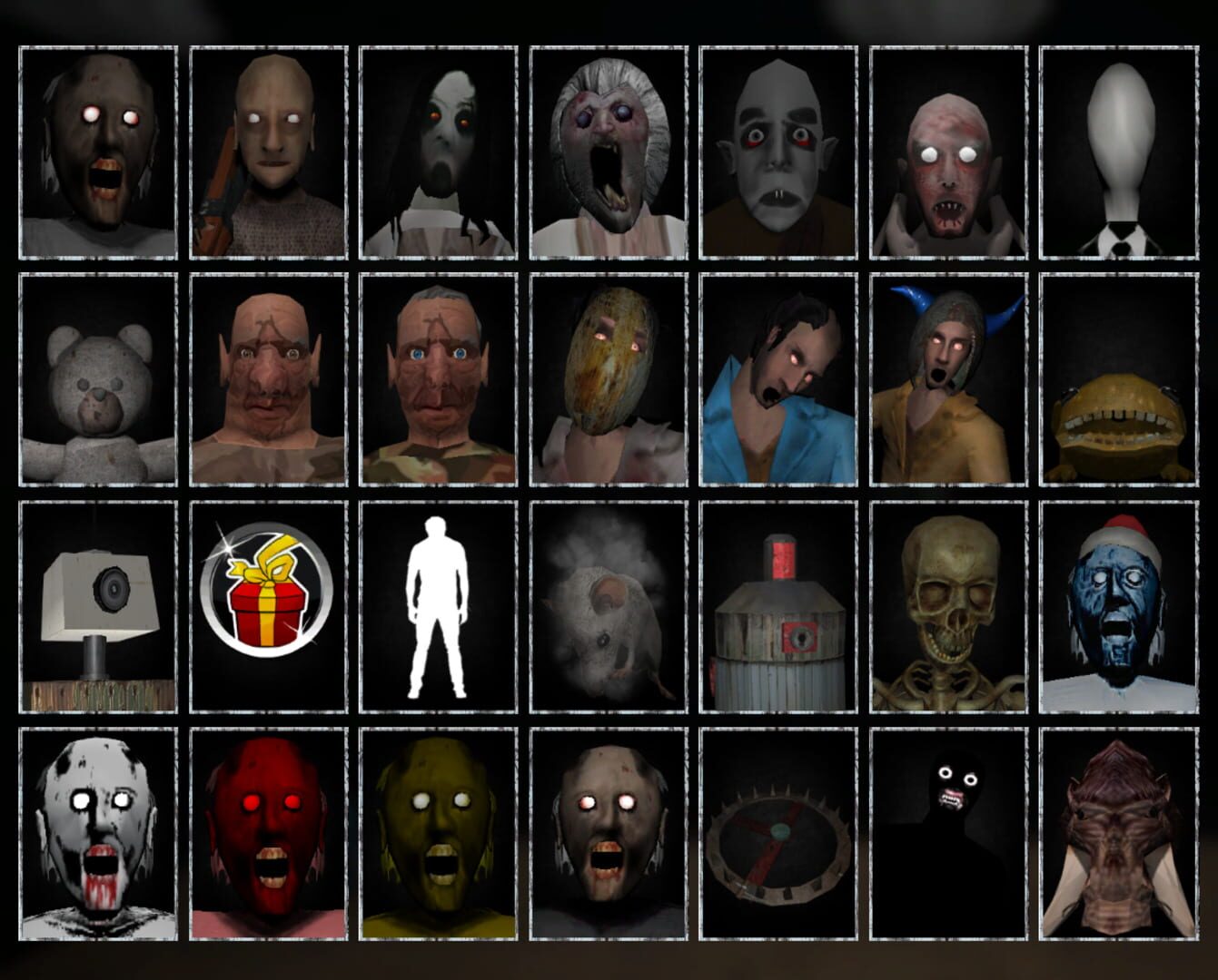 Slendrina's Freakish Friends and Family Night screenshot 1