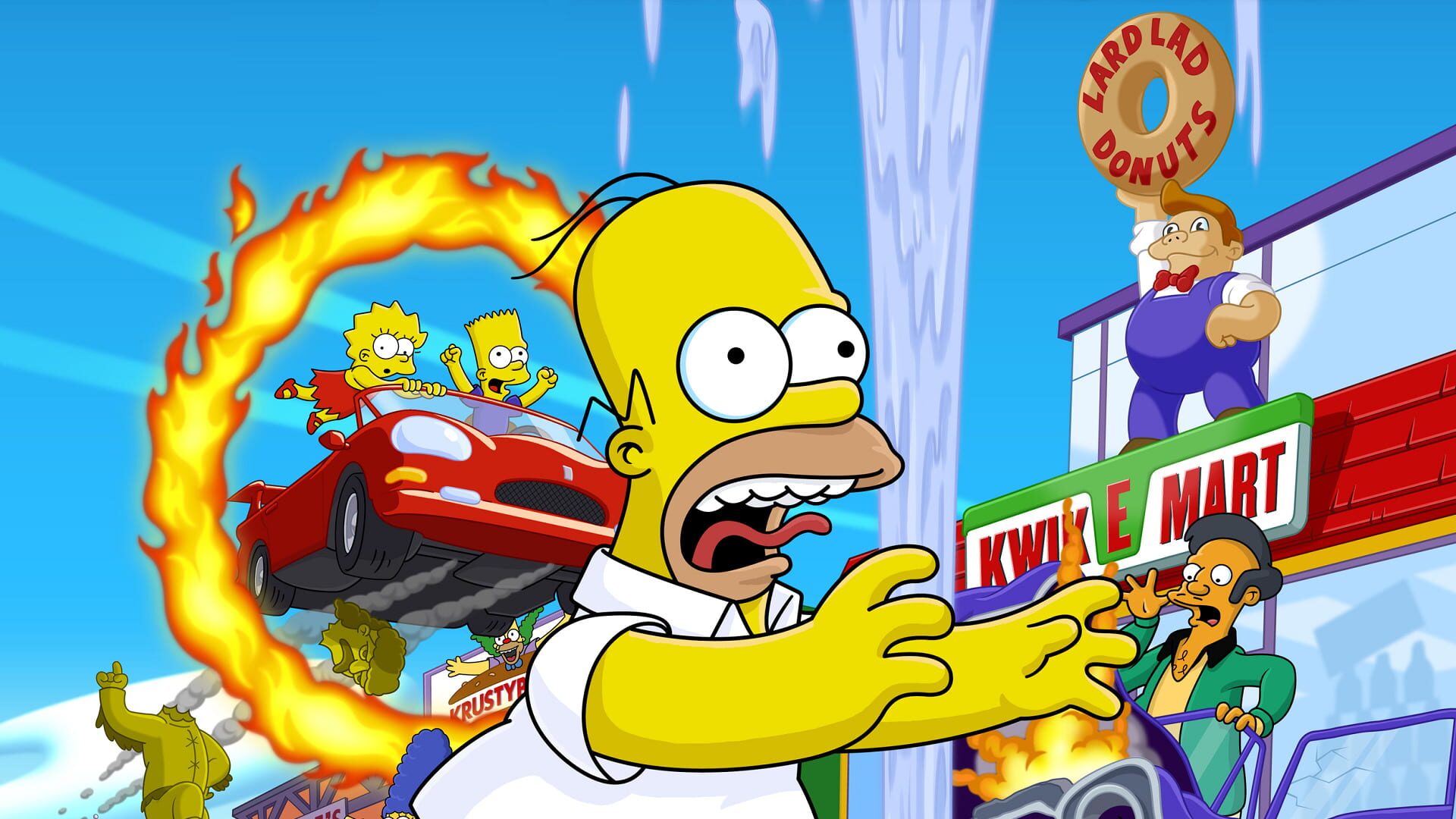 The Simpsons: Hit & Run artwork 5