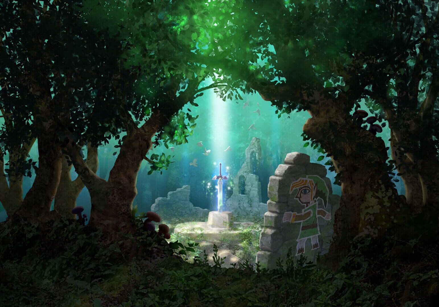 The Legend of Zelda: A Link Between Worlds artwork 10