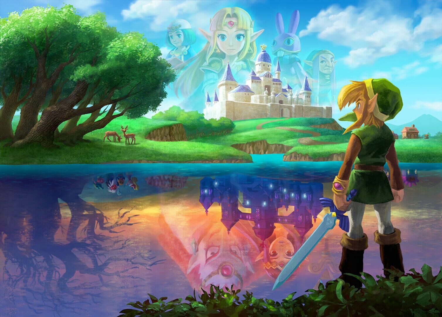 The Legend of Zelda: A Link Between Worlds artwork 14