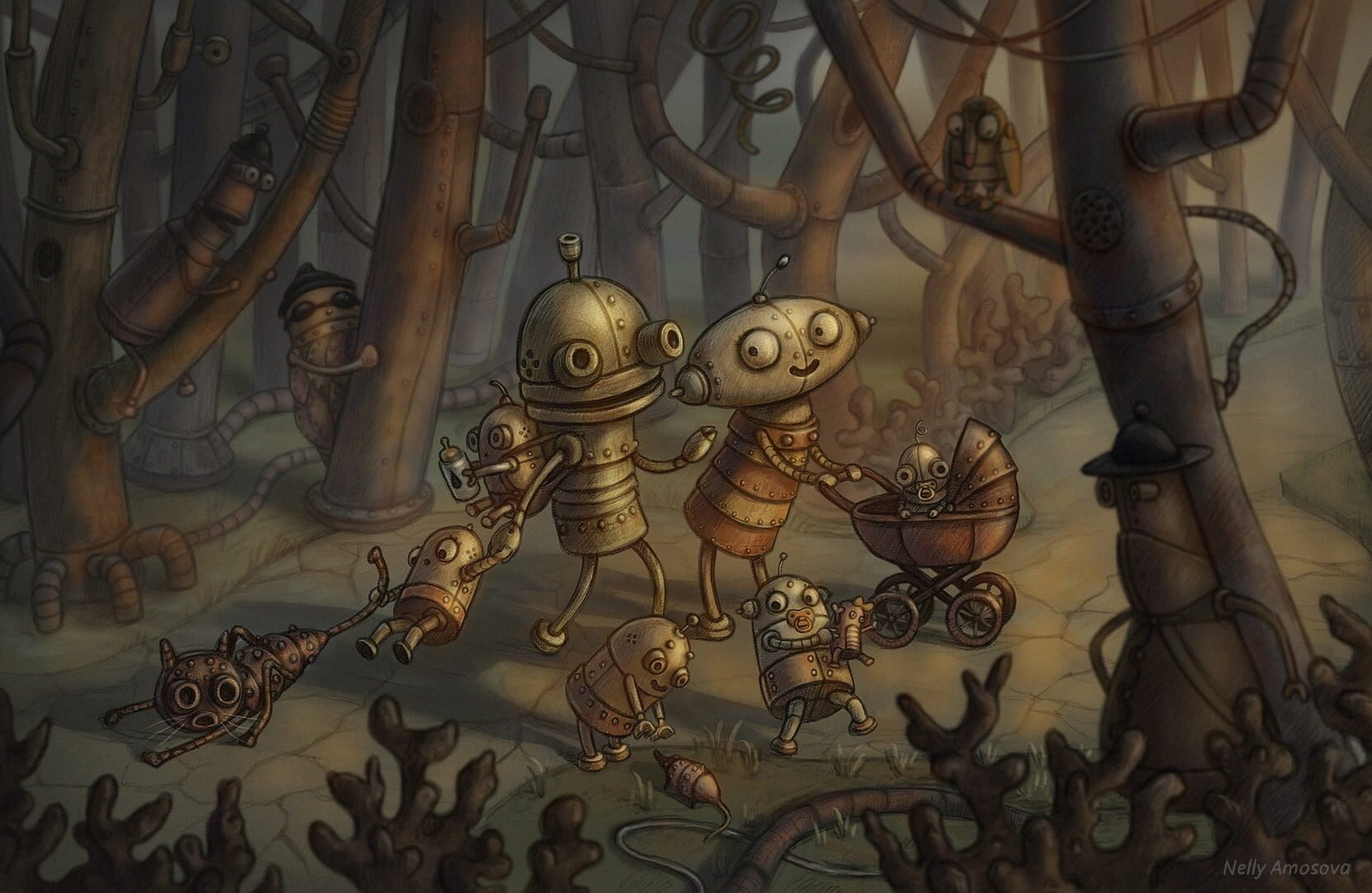 Machinarium artwork 6