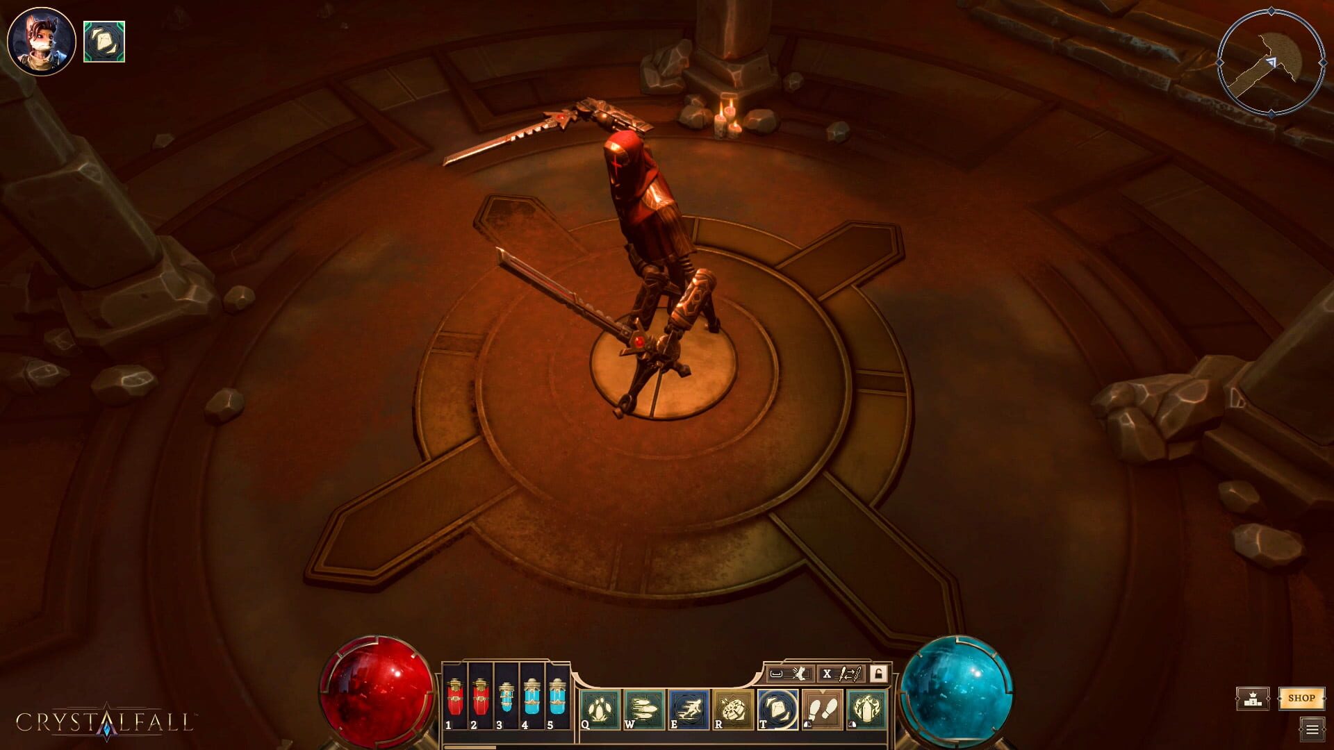 Crystalfall screenshot 1