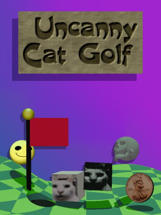 Uncanny Cat Golf cover