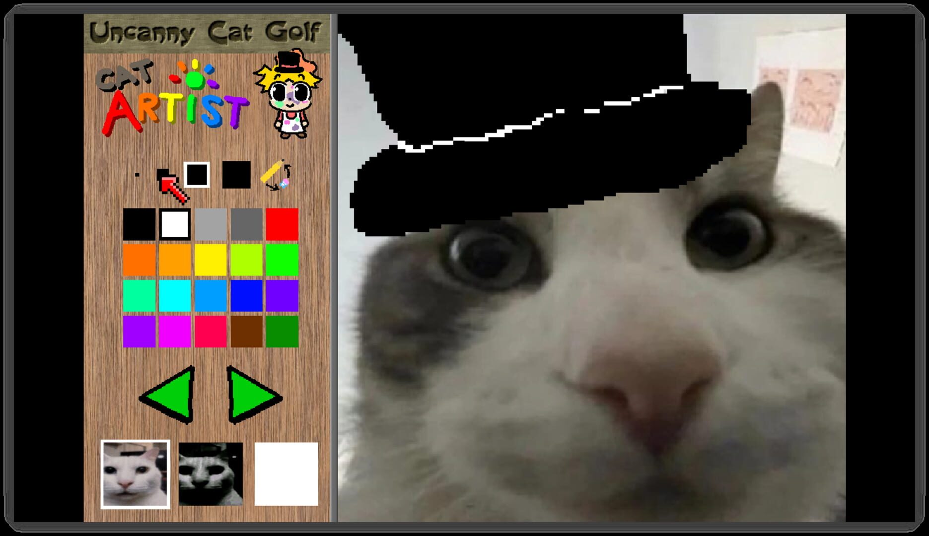 Uncanny Cat Golf screenshot 8