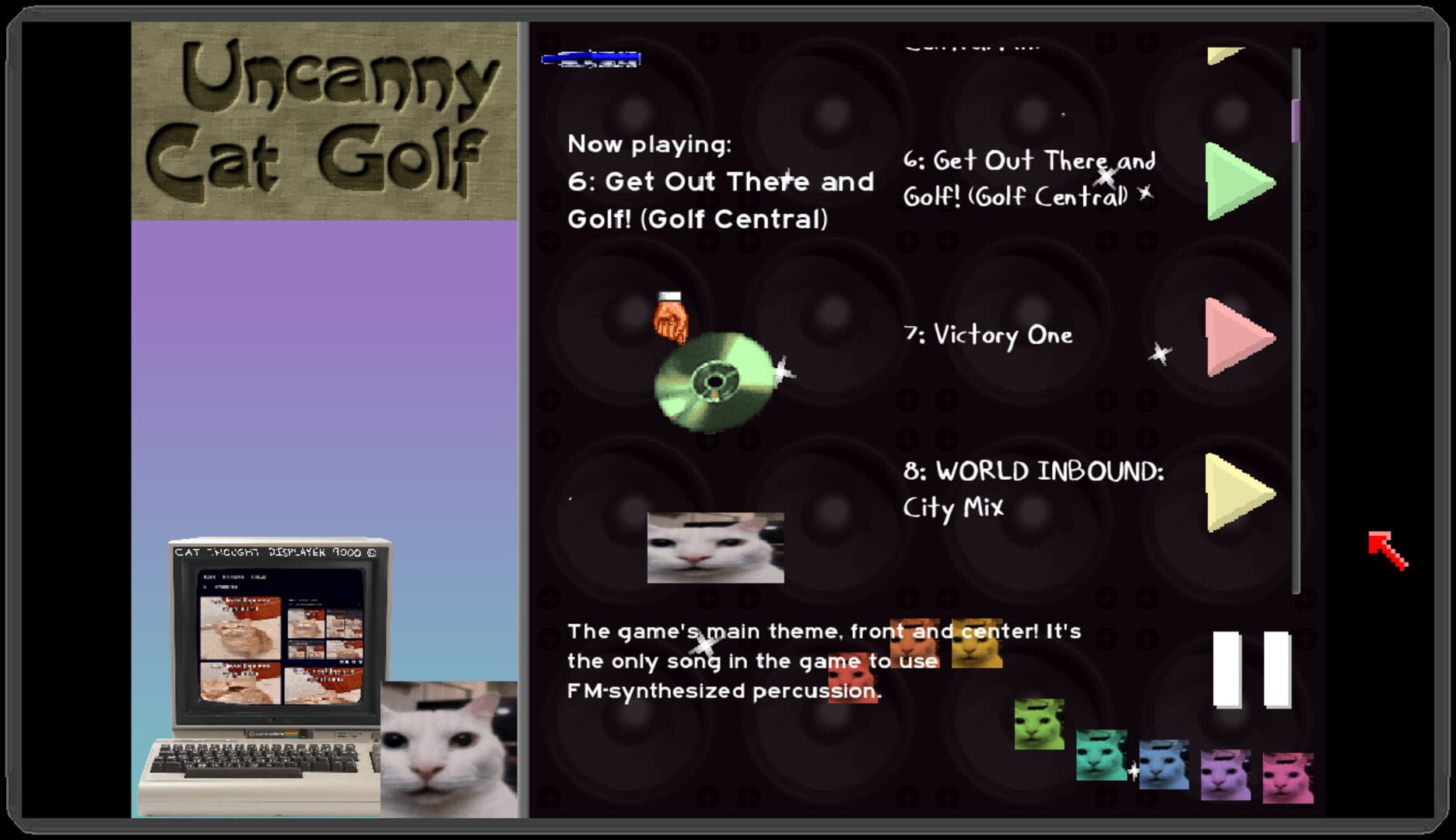 Uncanny Cat Golf screenshot 7