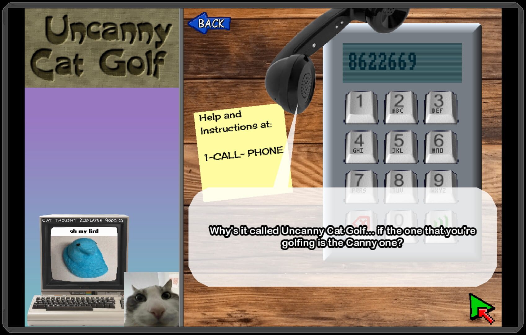 Uncanny Cat Golf screenshot 10