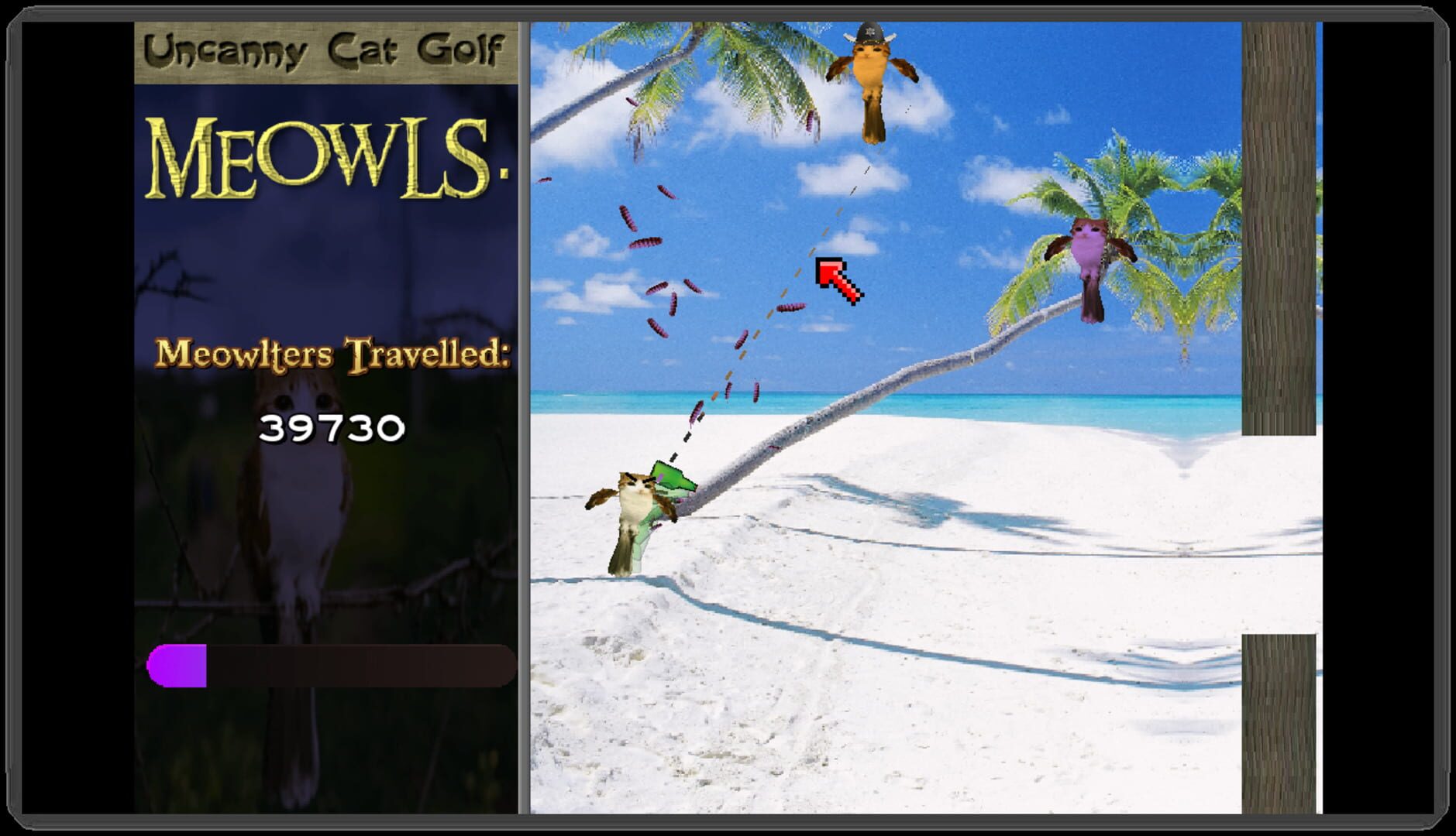 Uncanny Cat Golf screenshot 12