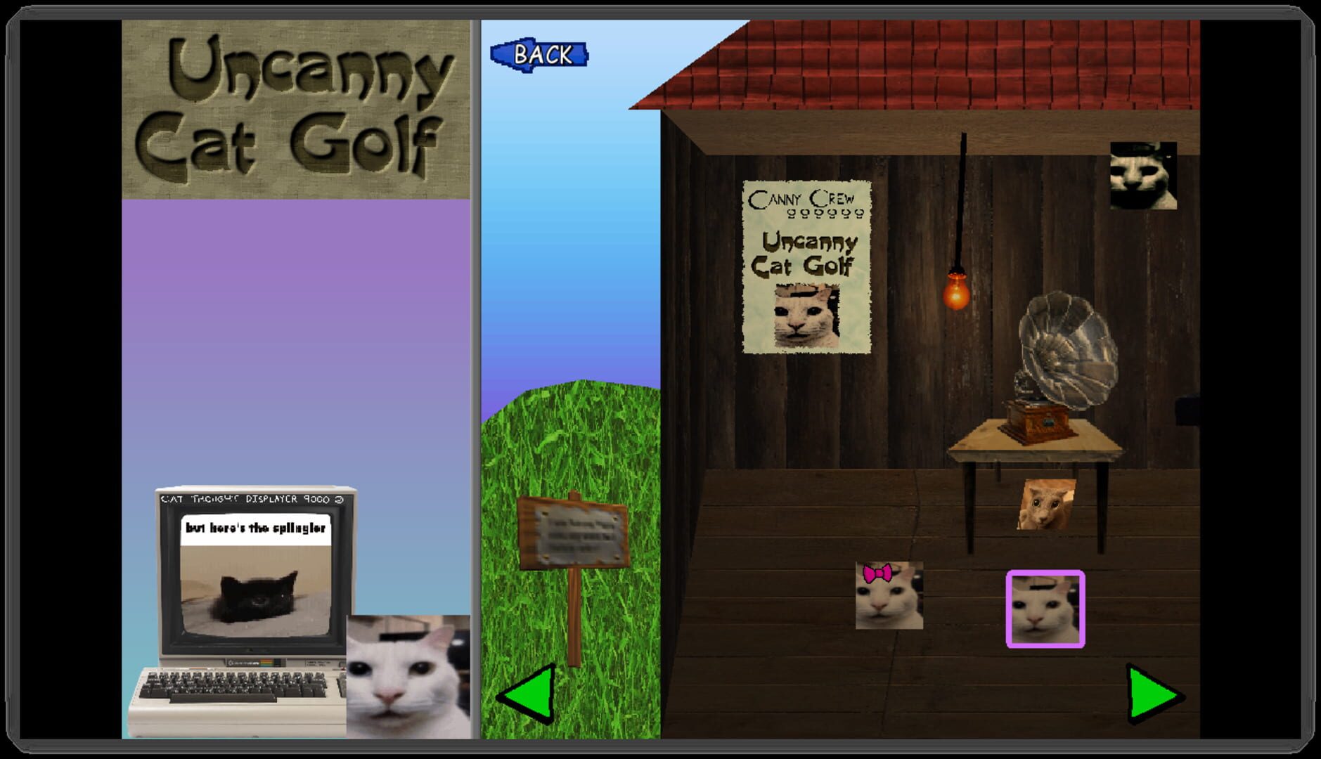 Uncanny Cat Golf screenshot 13