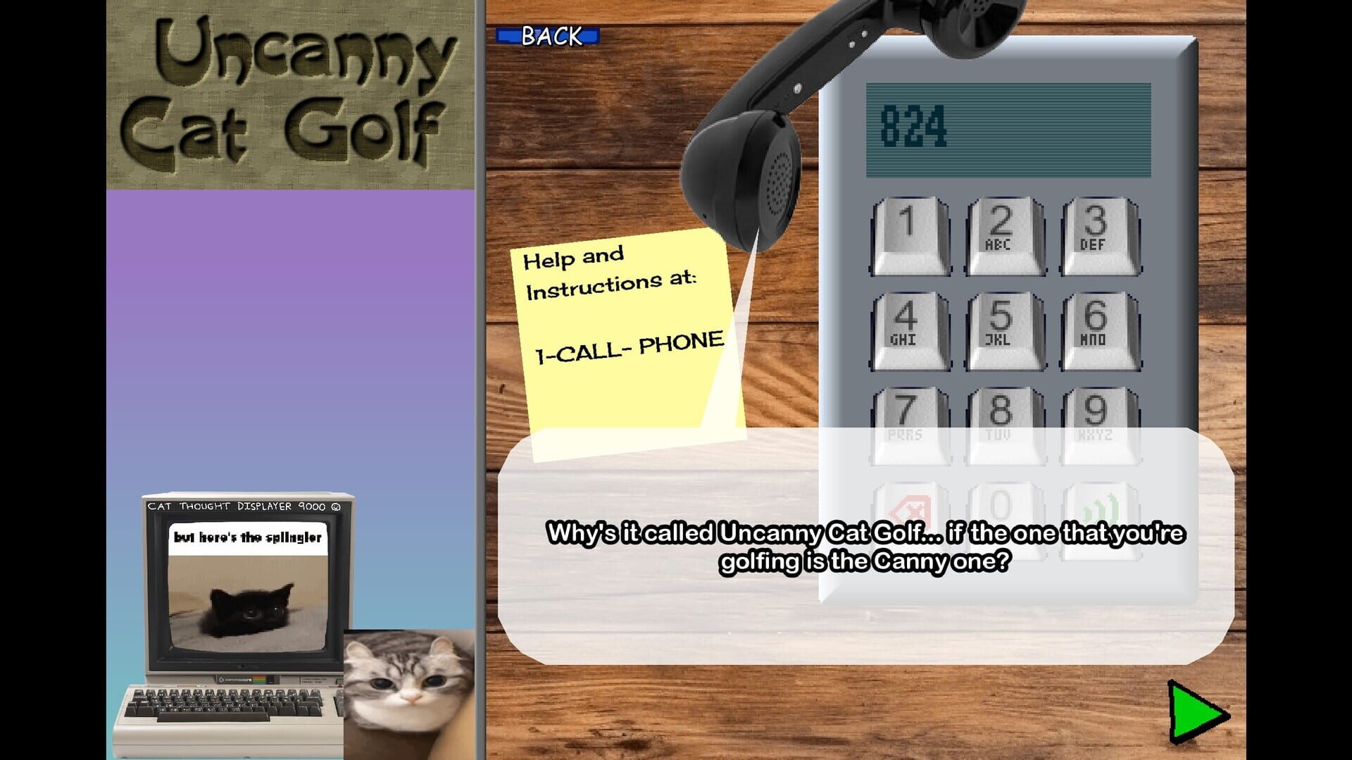 Uncanny Cat Golf screenshot 14