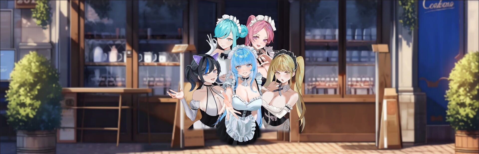 Futanari Coffee Shop artwork 1