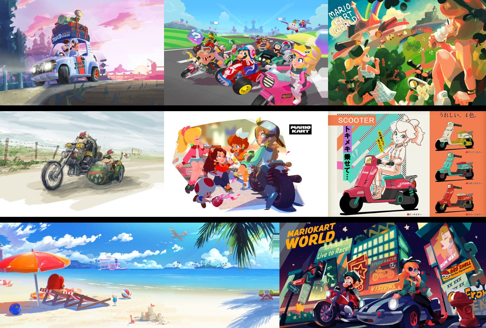 Mario Kart World artwork 19