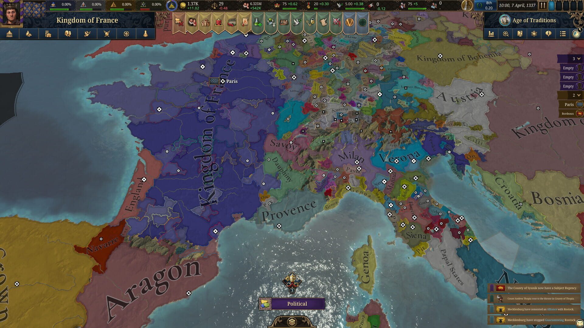 Europa Universalis V screenshot 8