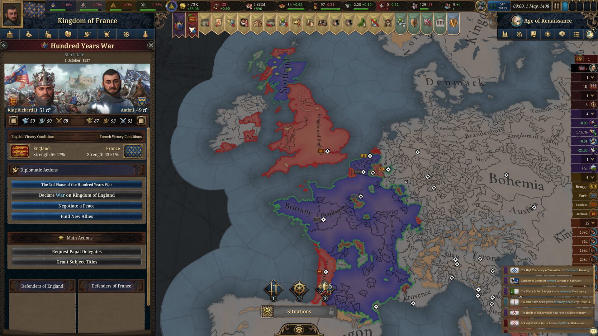 Europa Universalis V screenshot 5