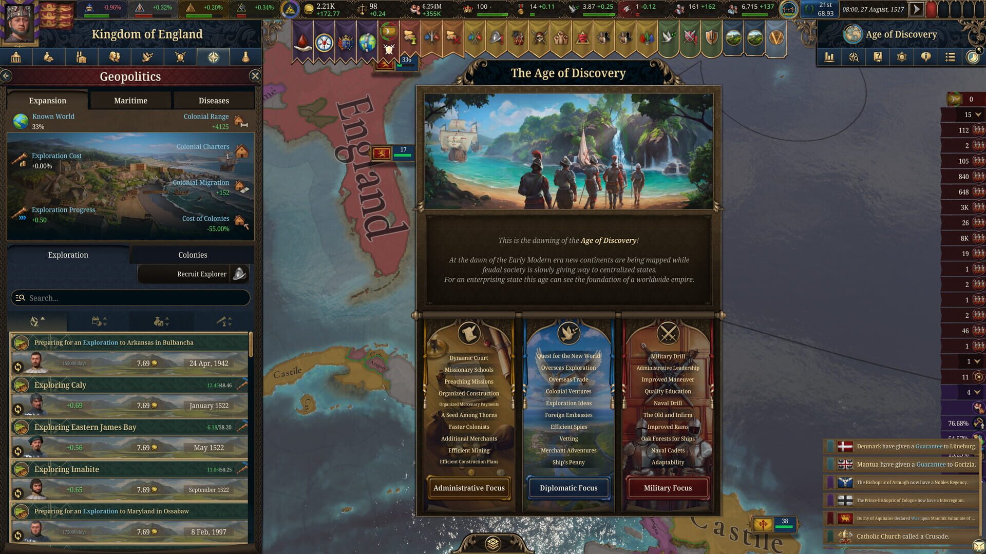 Europa Universalis V screenshot 3