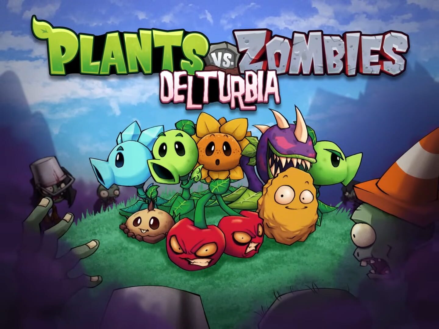 Plants vs. Zombies Delturbia artwork 3
