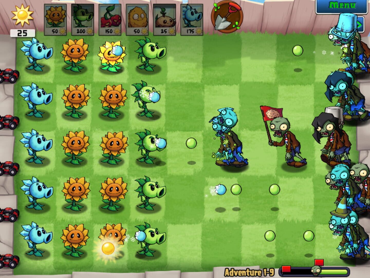 Plants vs. Zombies Delturbia screenshot 1