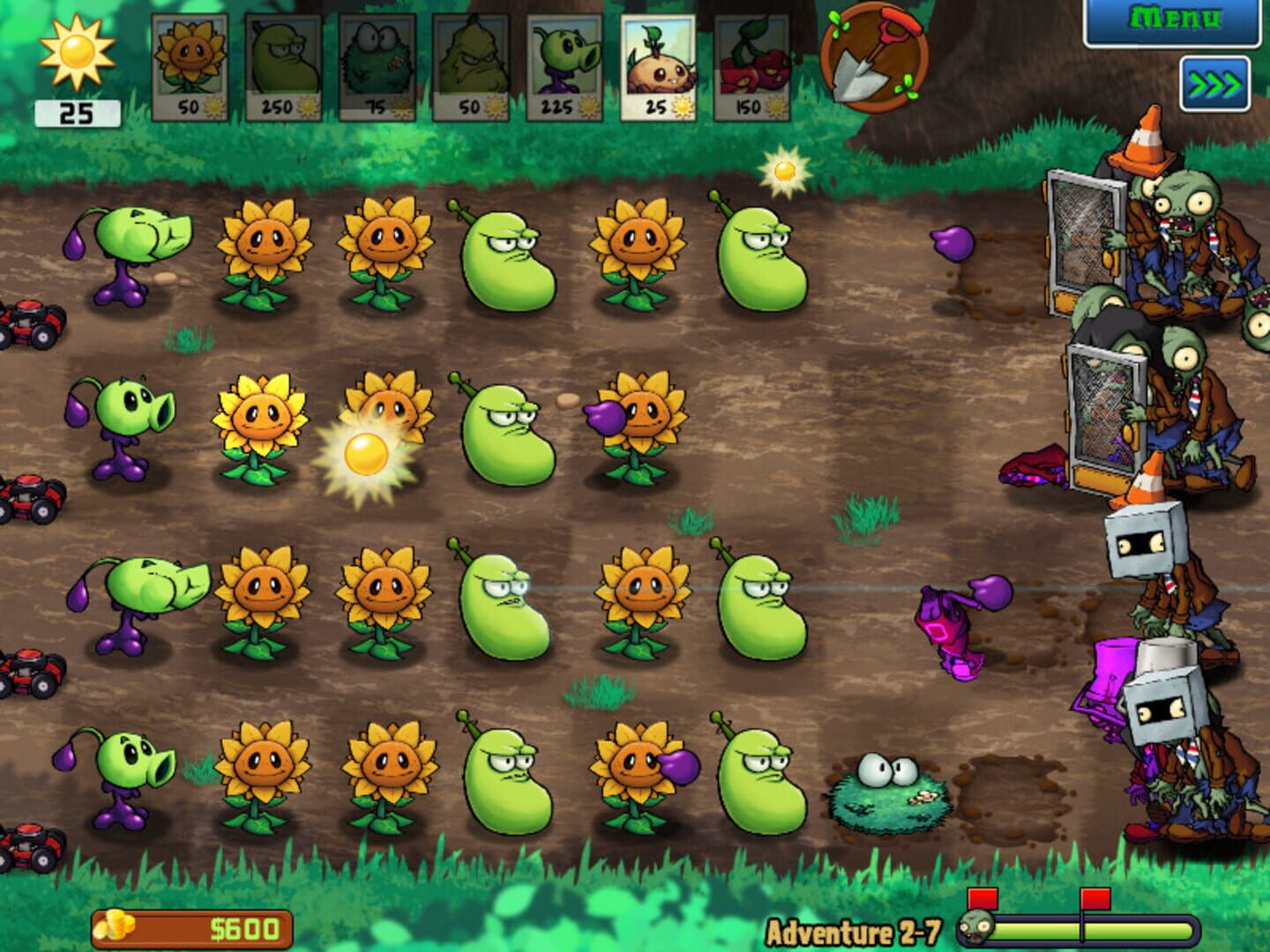 Plants vs. Zombies Delturbia screenshot 2