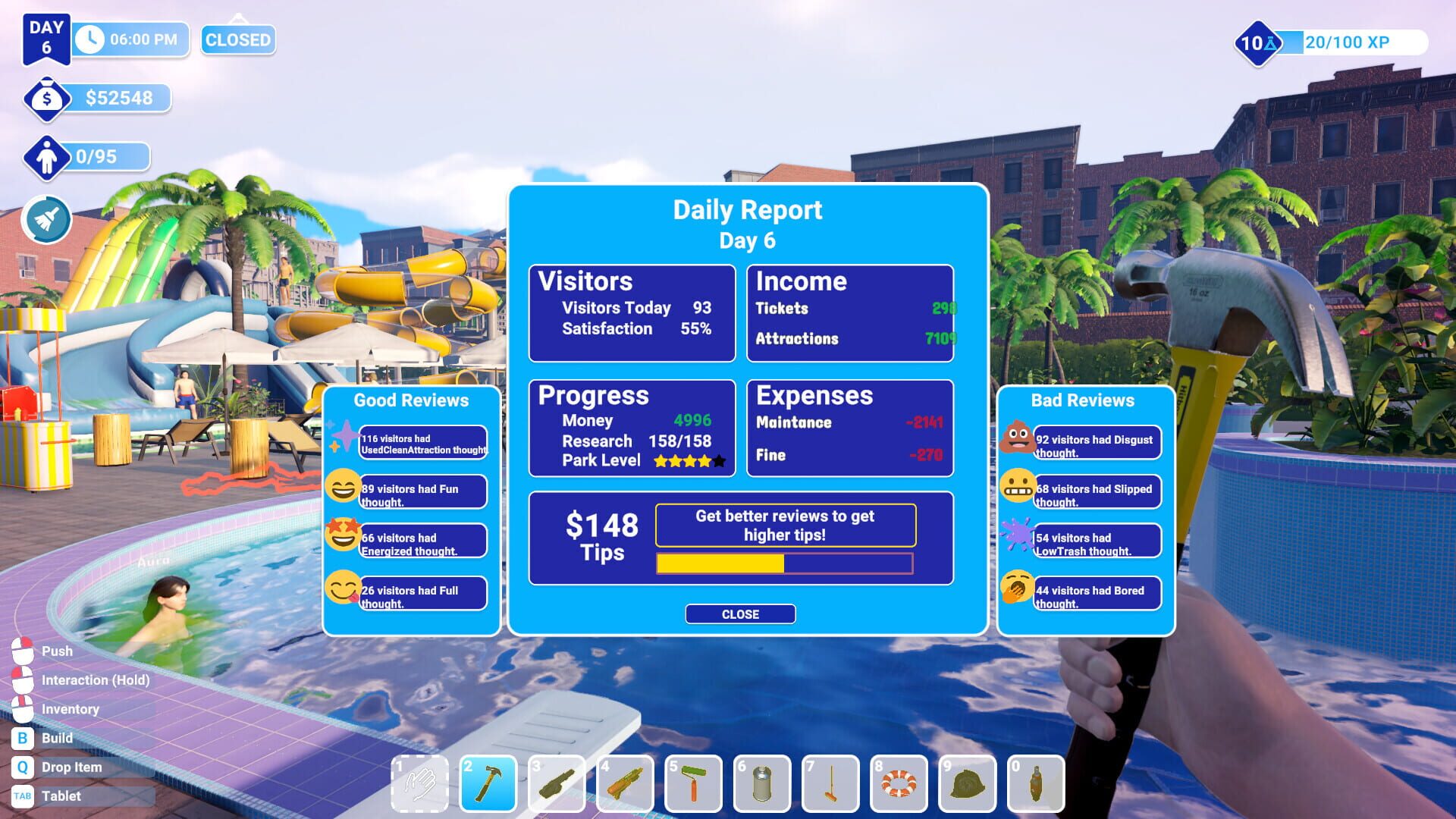 Waterpark Simulator screenshot 6