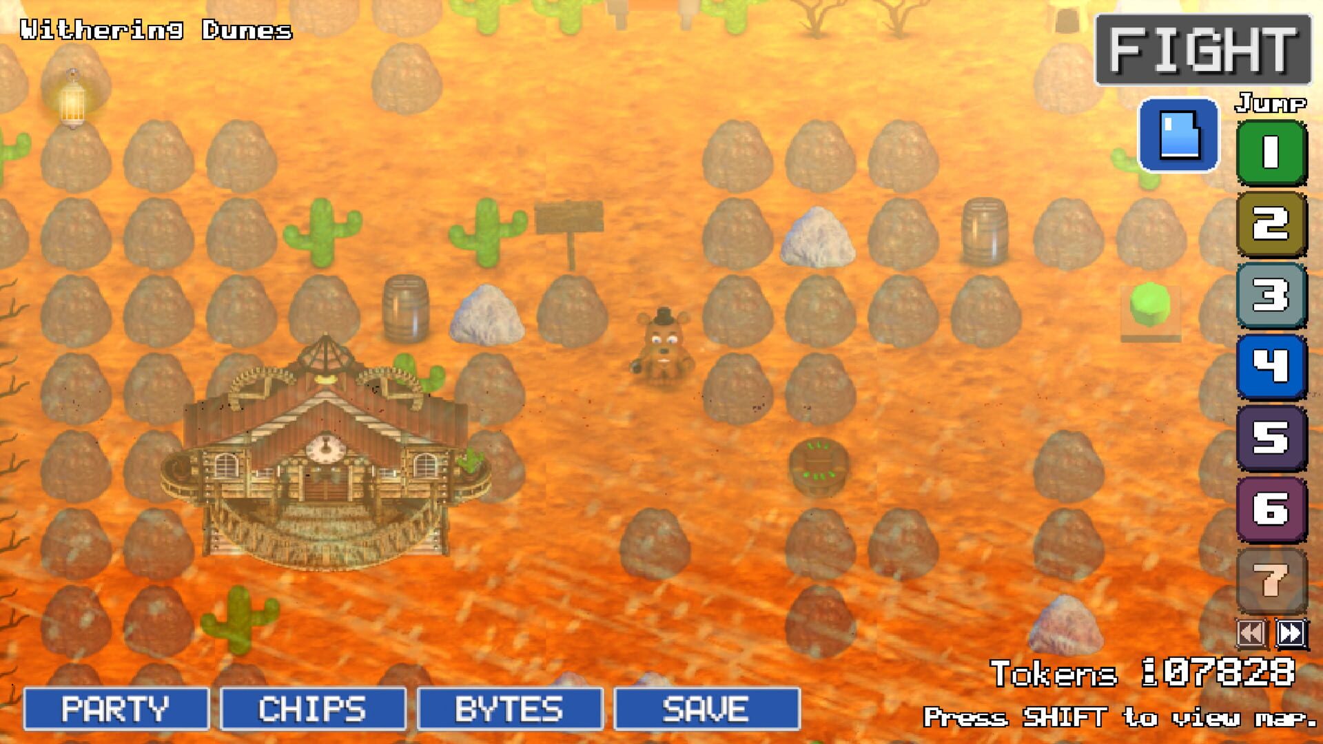 FNaF World: Refreshed screenshot 1