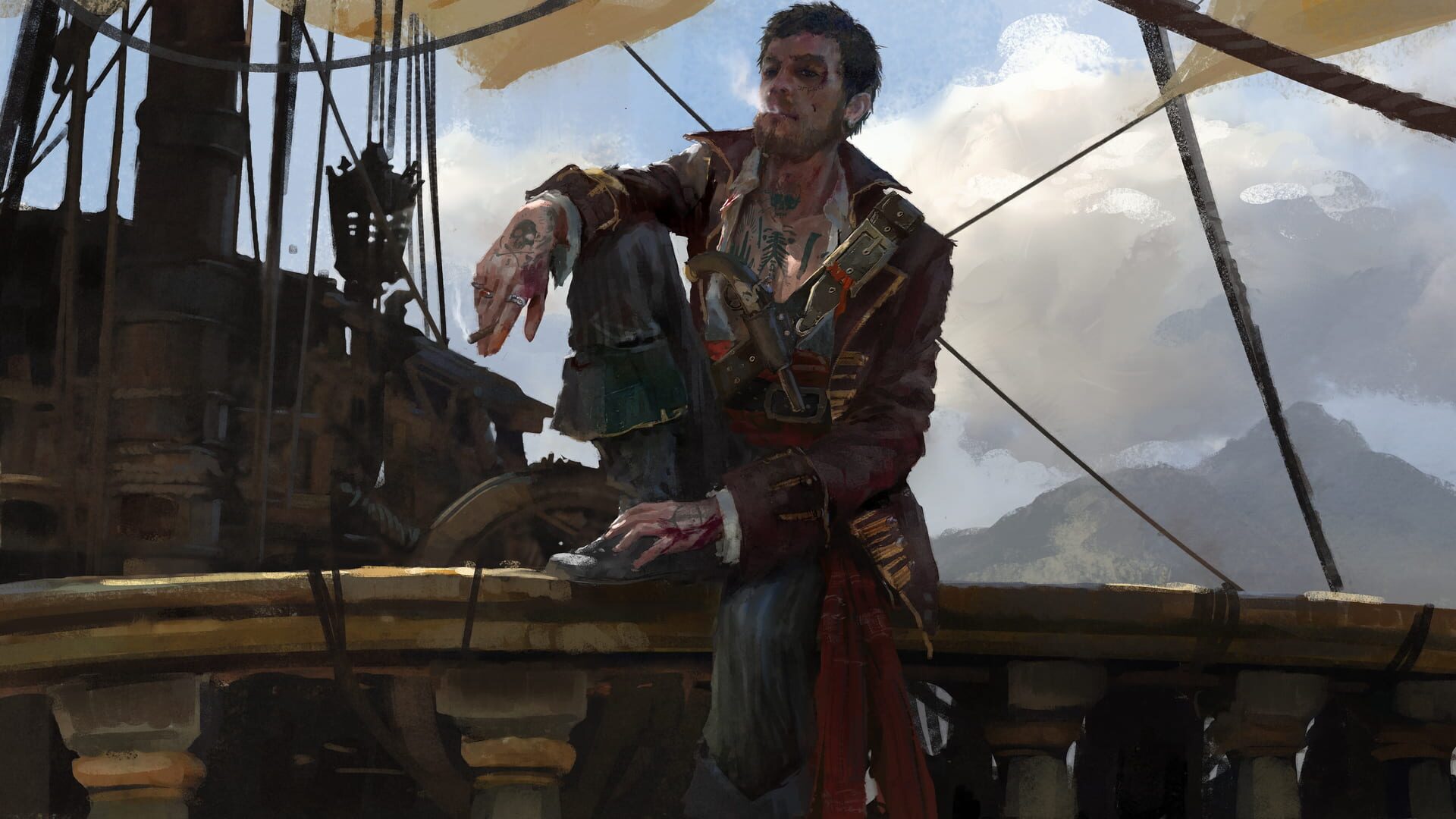 Skull and Bones artwork 14