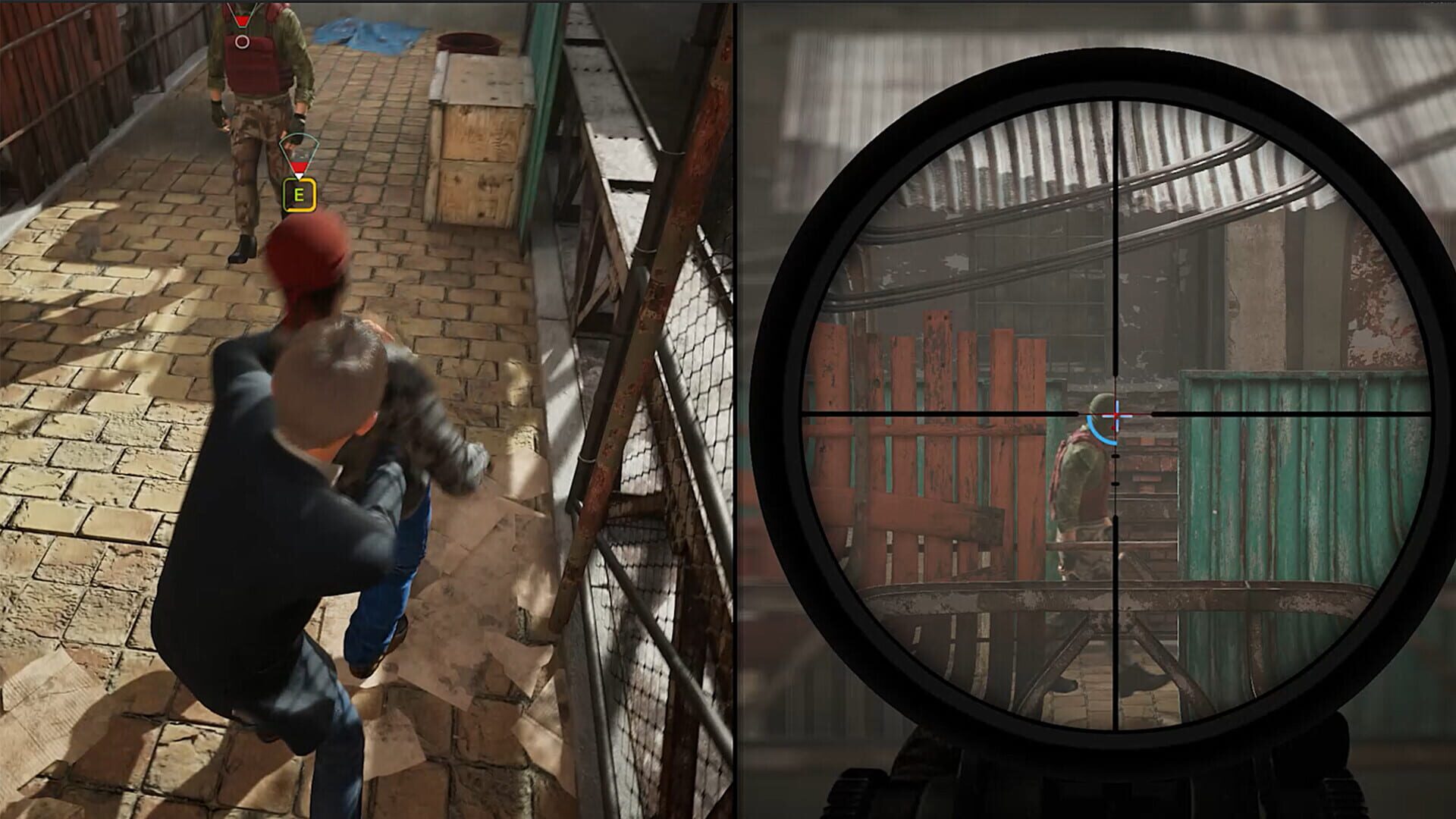 Dual Fire Walled City screenshot 1