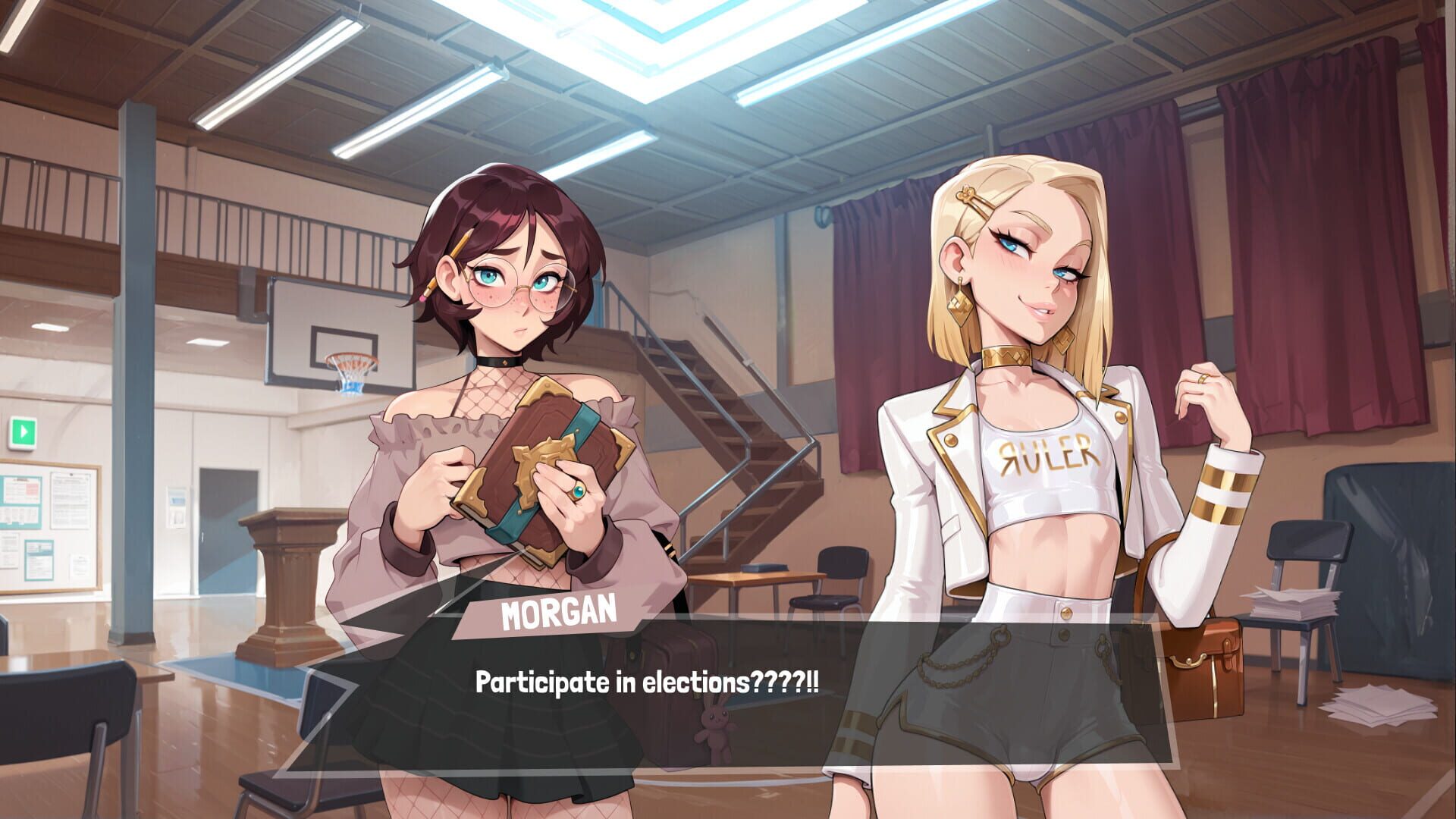 Femboy Futa House: Dirty Election screenshot 1