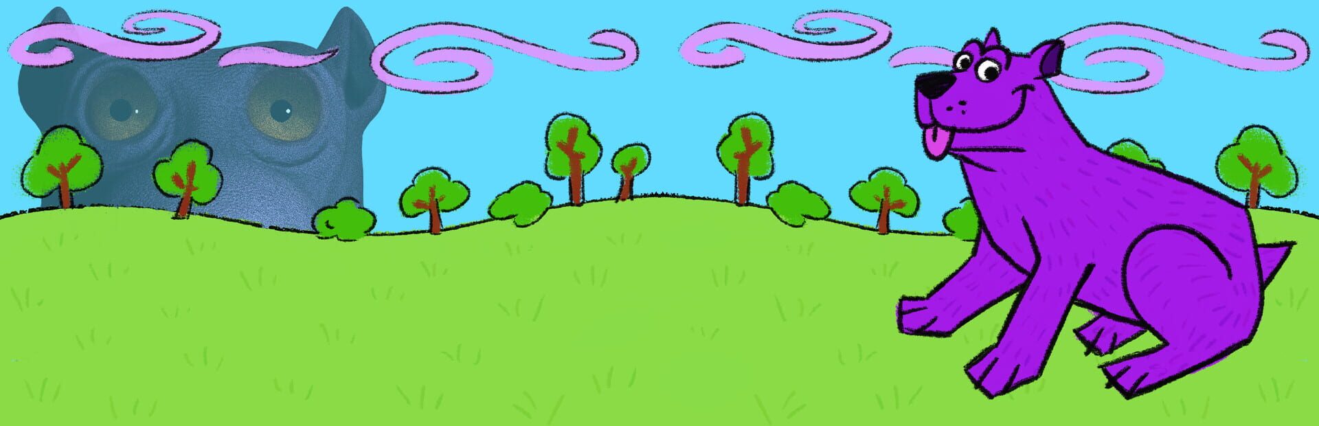 Pepper the Giant Purple Dog artwork 7