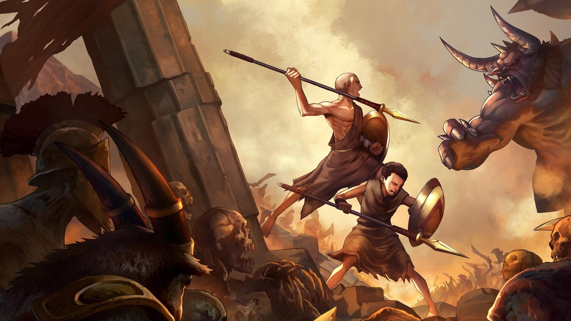 God of War Sons of Sparta artwork 8
